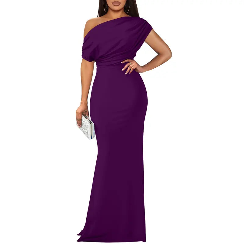 Svanstrom l Elegant Off-Shoulder Bodycon Kvällsklänning