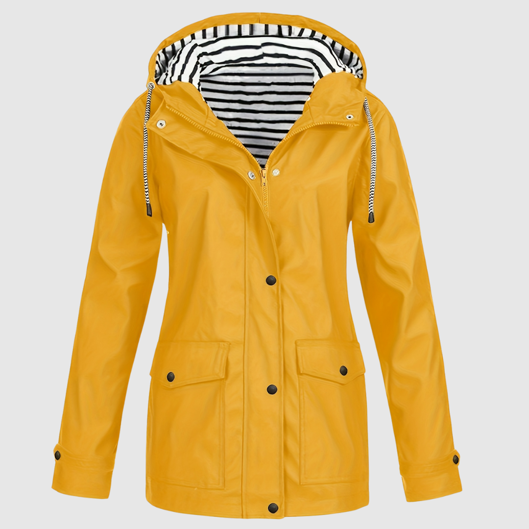 Svanstrom | Randig Trenchcoat Med Huva