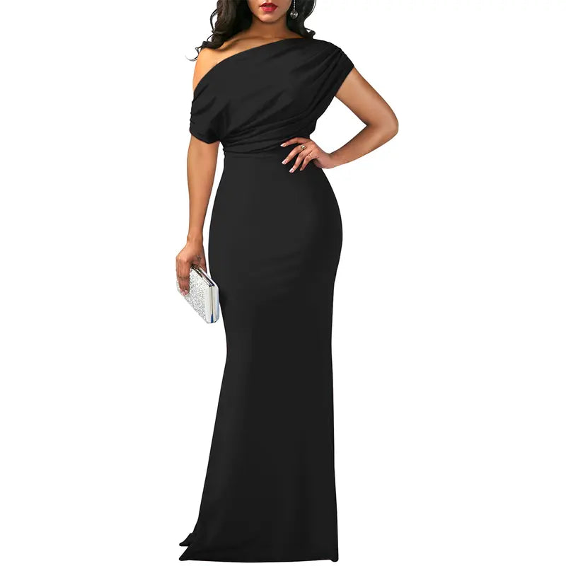 Svanstrom l Elegant Off-Shoulder Bodycon Kvällsklänning