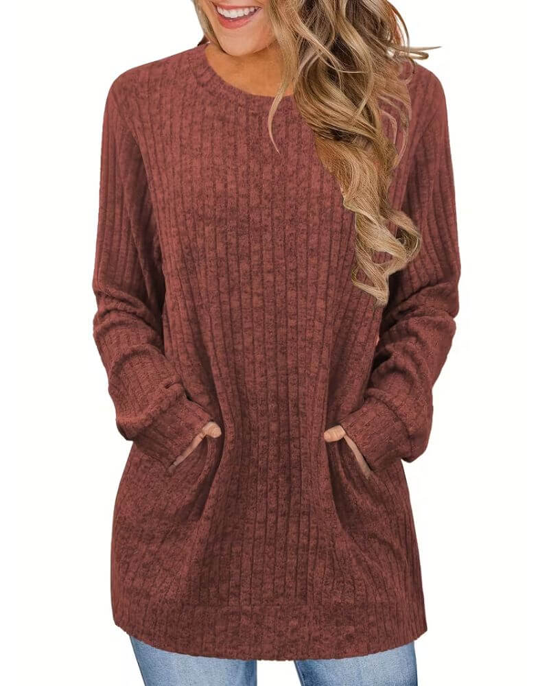 Svanstrom l Bekväm Och Andningsbar Tröja Med Fickor