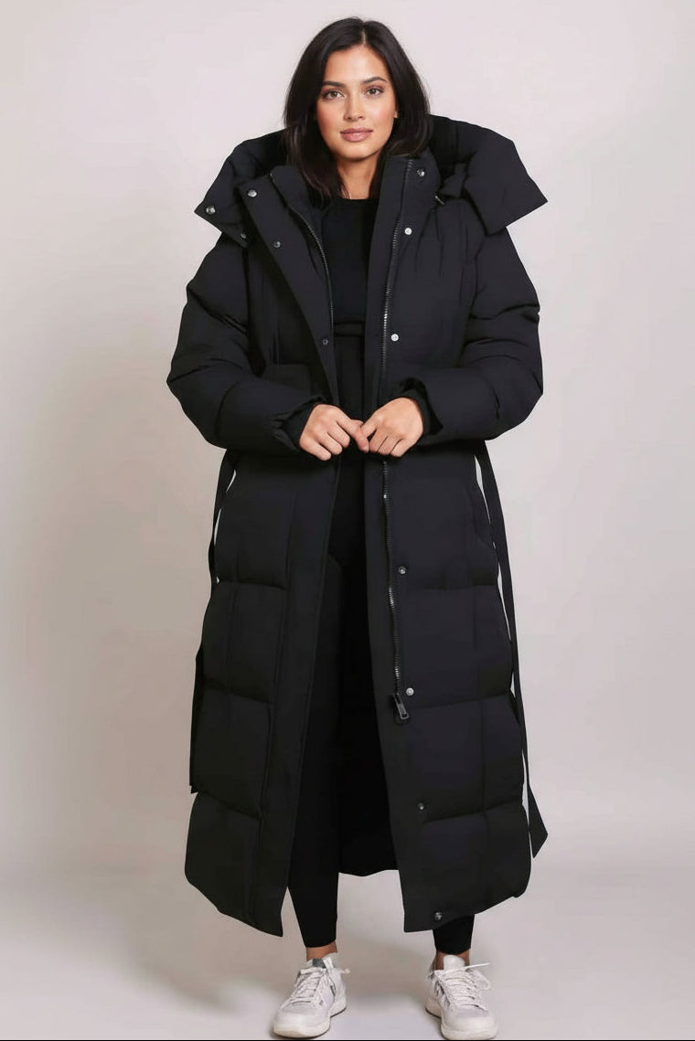 Svanstrom | Lyxig Longline-Puffer-Kappa