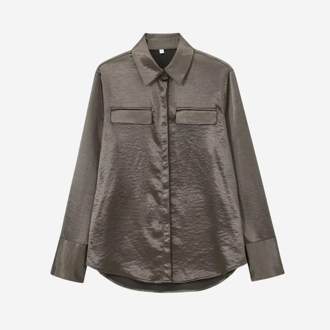 SVEA | Silkeslook skjorta