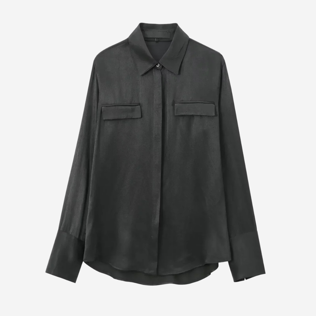 SVEA | Silkeslook skjorta