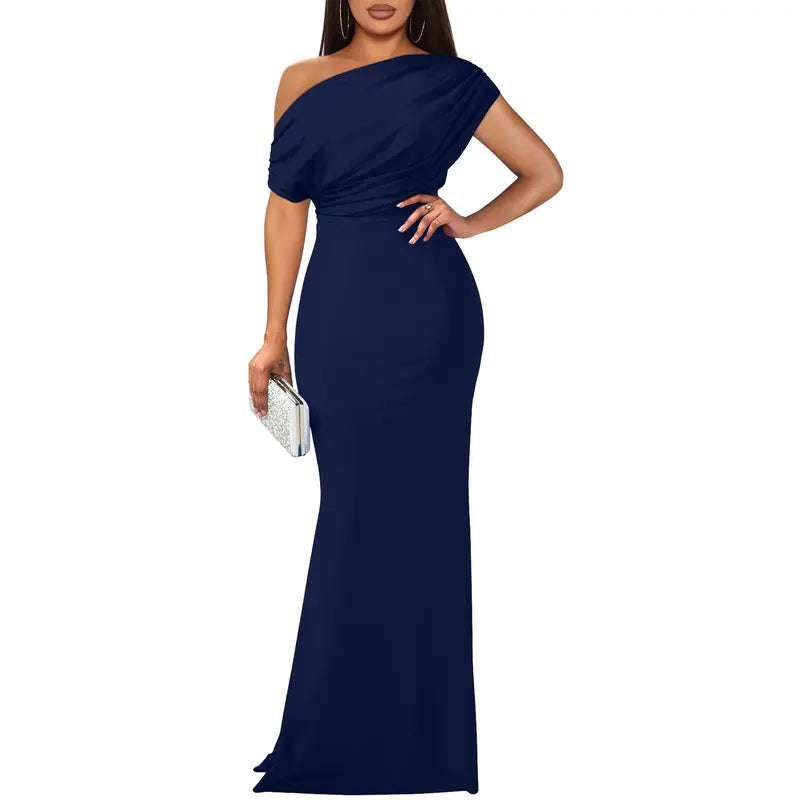 Svanstrom l Elegant Off-Shoulder Bodycon Kvällsklänning