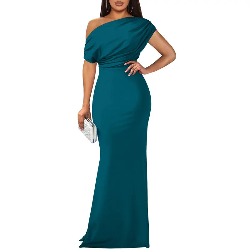 Svanstrom l Elegant Off-Shoulder Bodycon Kvällsklänning