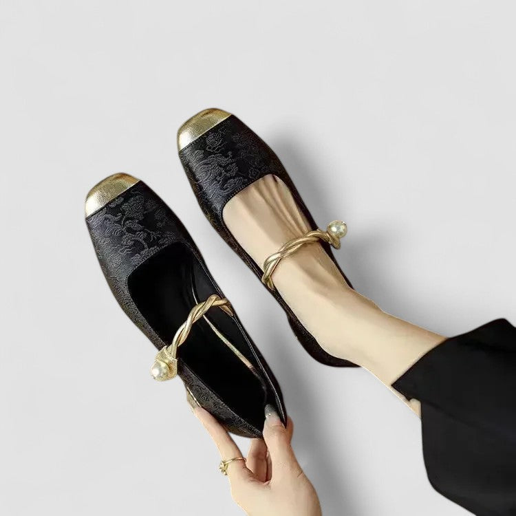 Svanstrom l Ortopediska Mary Jane-skor