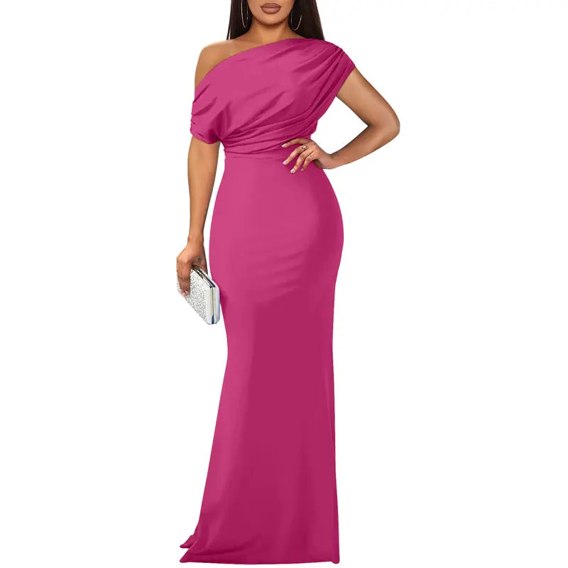 Svanstrom l Elegant Off-Shoulder Bodycon Kvällsklänning