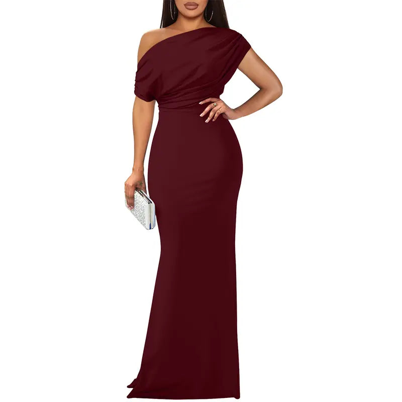 Svanstrom l Elegant Off-Shoulder Bodycon Kvällsklänning