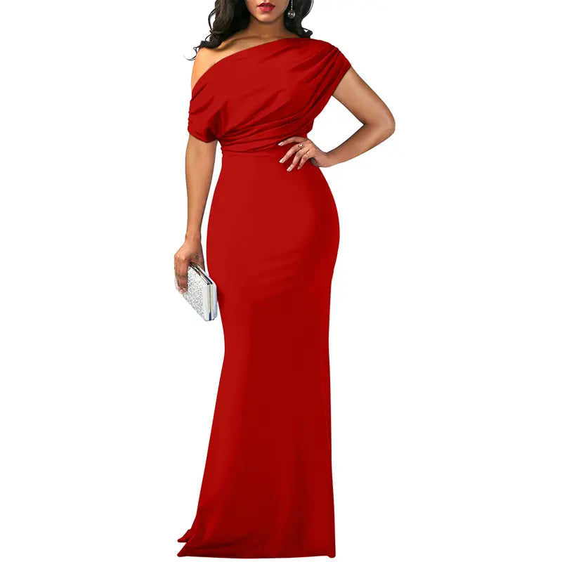 Svanstrom l Elegant Off-Shoulder Bodycon Kvällsklänning