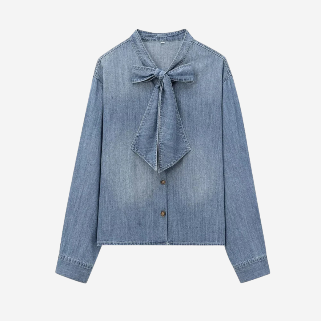 SVEA | Blus med rosett