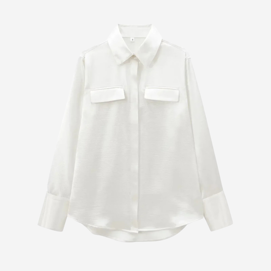 SVEA | Silkeslook skjorta