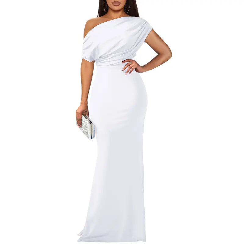 Svanstrom l Elegant Off-Shoulder Bodycon Kvällsklänning