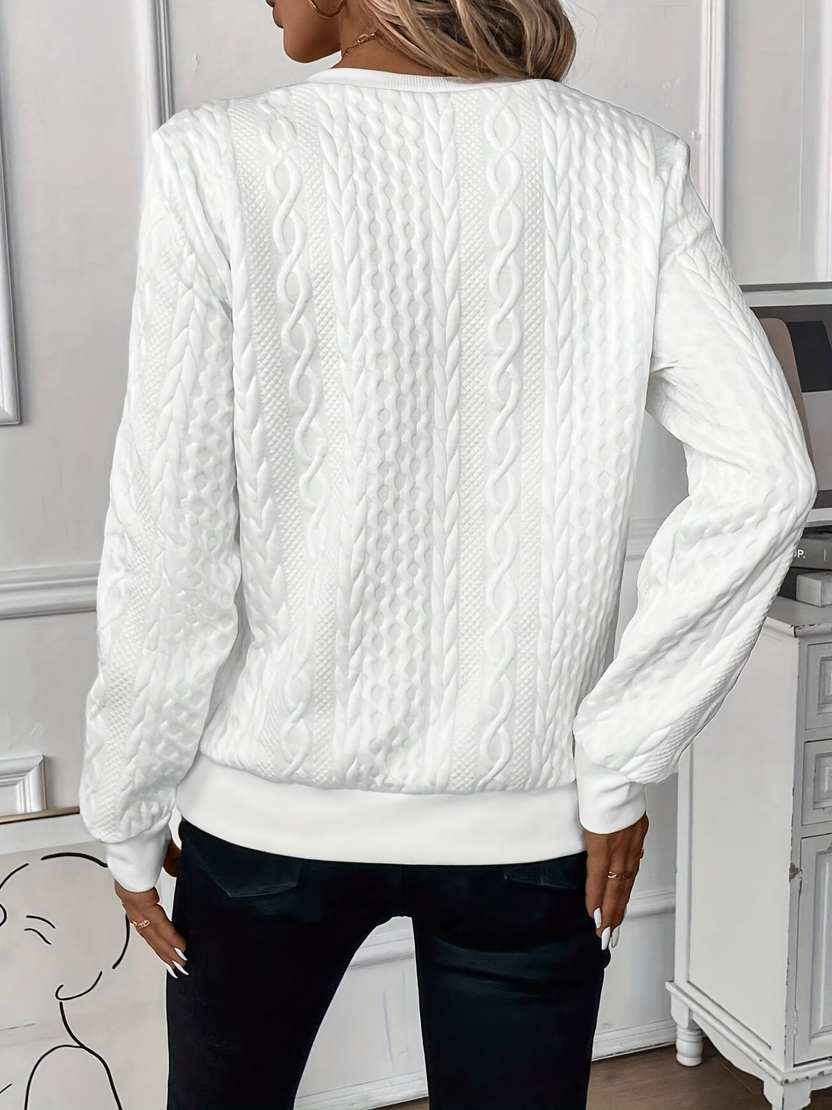 Svanstrom | Stilig strickad tröja
